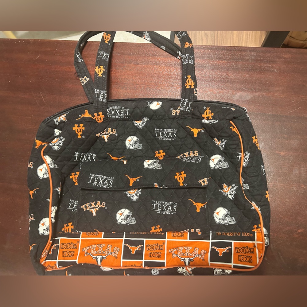 Texas Longhorns Quilted Tote Bag